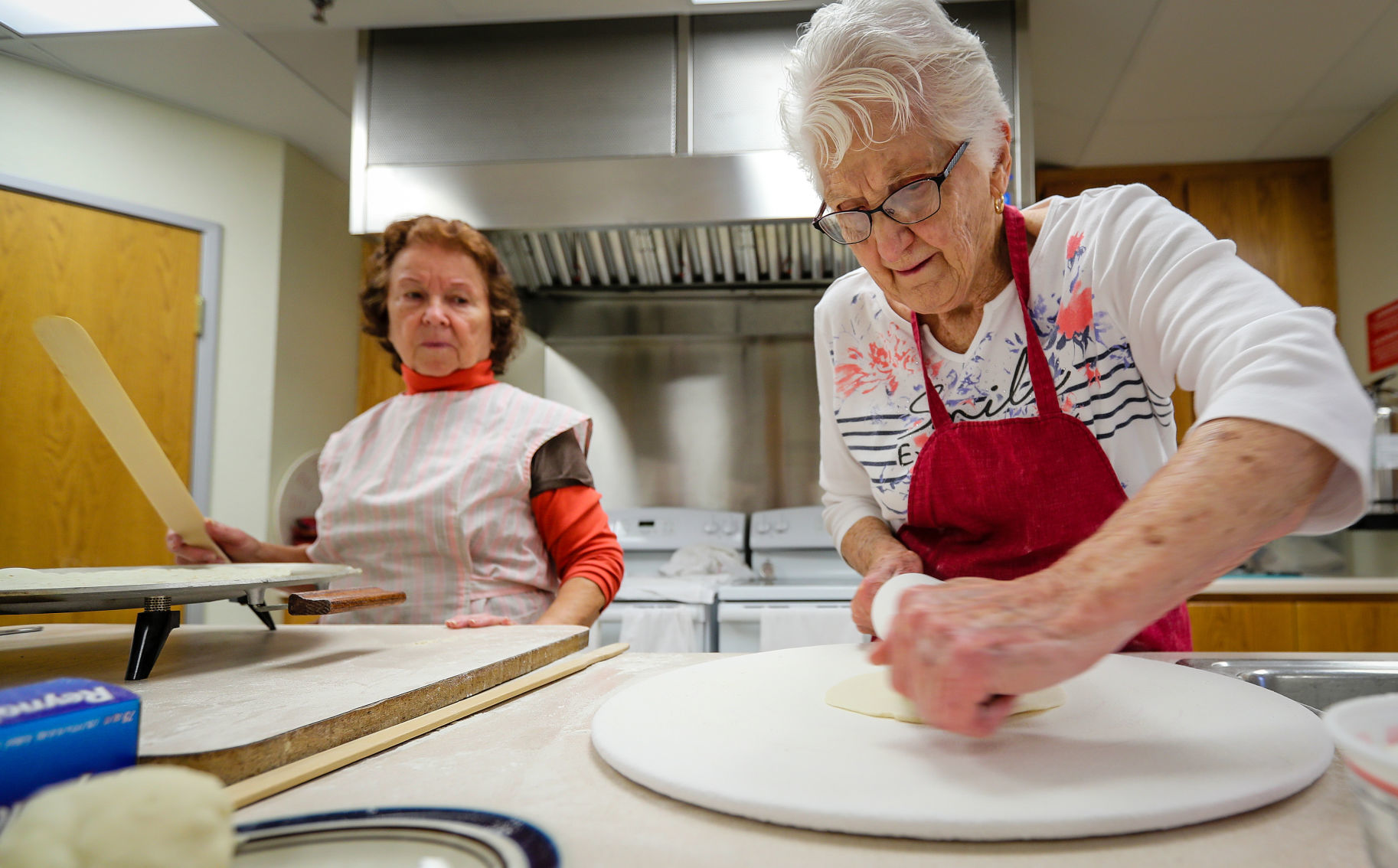 Holly Rollers Roll Out Lefse